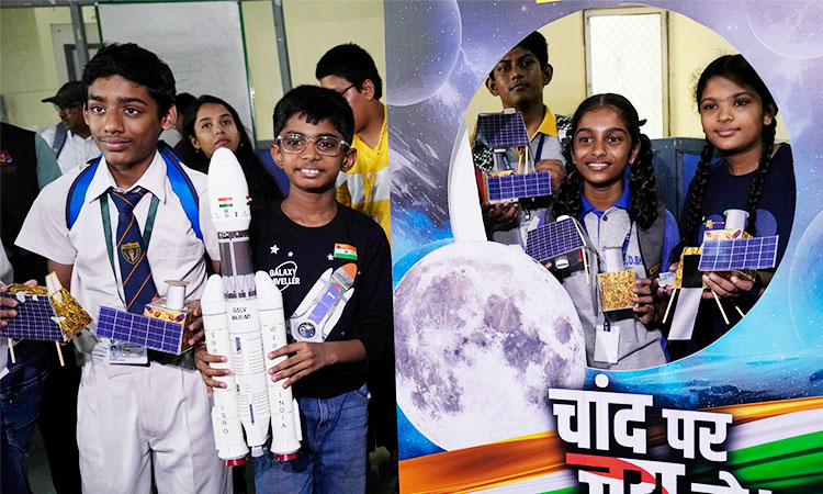 India-moon-students