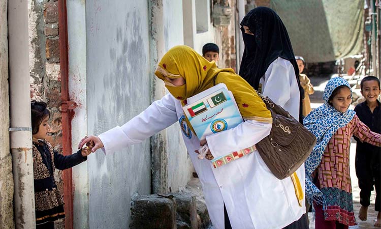 UAE a leader in fight against polio