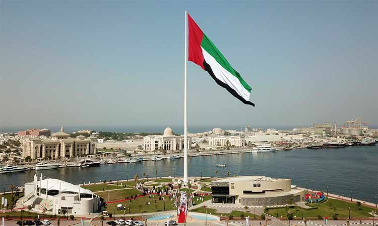 A hearty salute to the glorious UAE flag