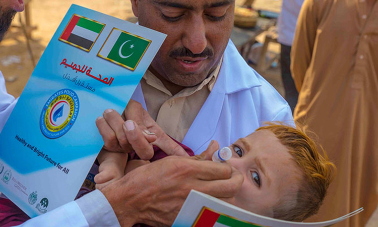 Remarkable effort by UAE for polio-free world