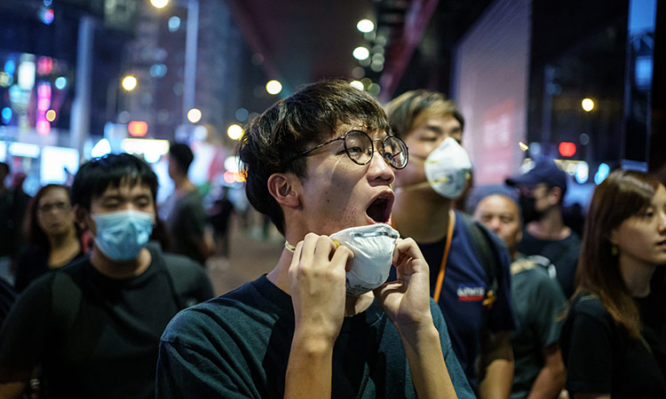 A Hong Kong boy band takes on the might of China