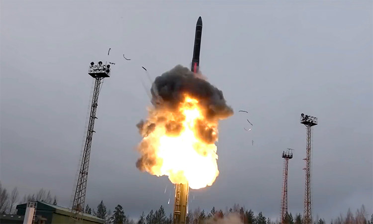 Russia tests missile