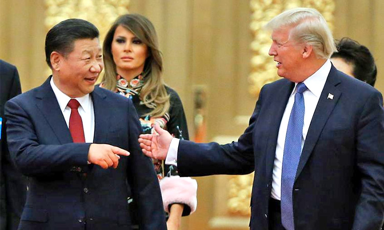 President Trum with President Xi