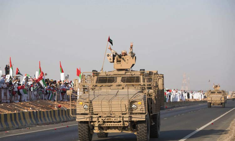 UAE forces returning from Yemen