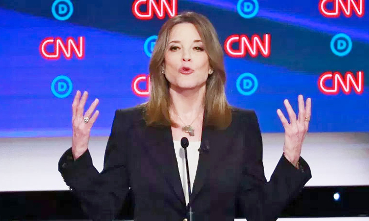 Marianne Williamson won the debate and we’re probably all doomed