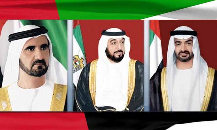 قادة الإمارات يهنئون خادم الحرمين الشريفين الملك سلمان بن عبد العزيز على نجاحه في الفحوصات الطبية
