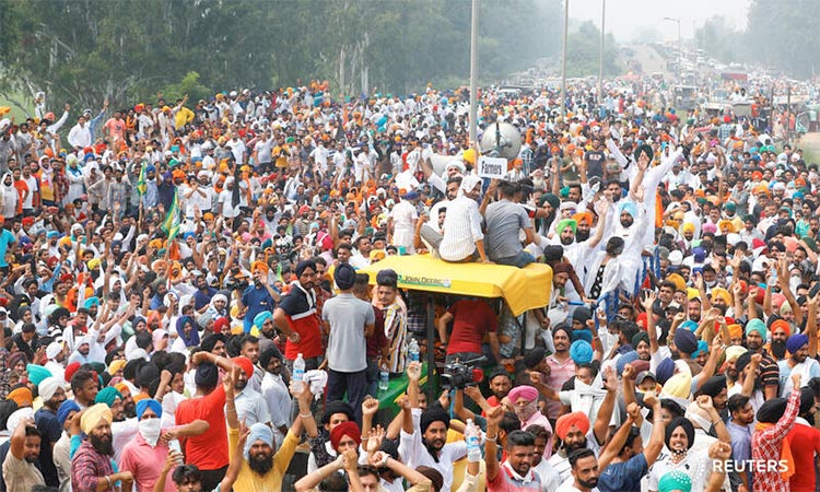 India farmer protest