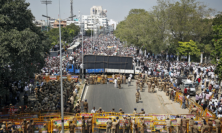 India Prtest against citizenship law