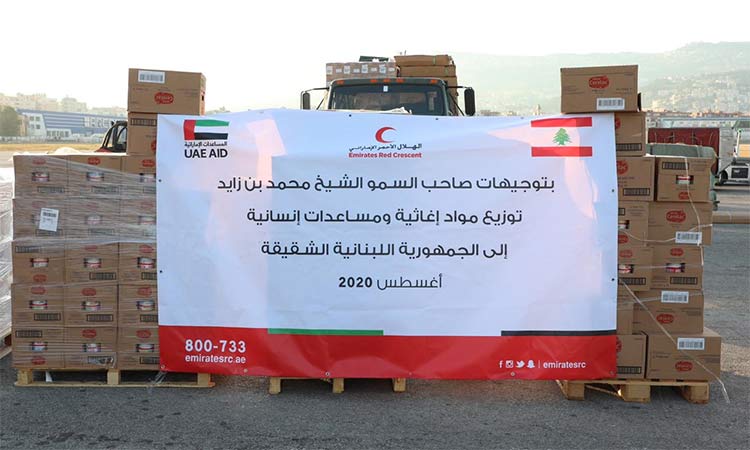 UAE aid for Lebanon