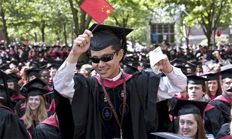 Chinese students in the US
