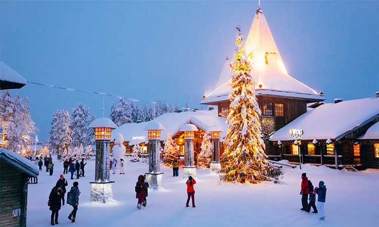 Christmas never ends in the magical city of Rovaniemi | Courtesy of Visit Finland / Visit Rovaniemi