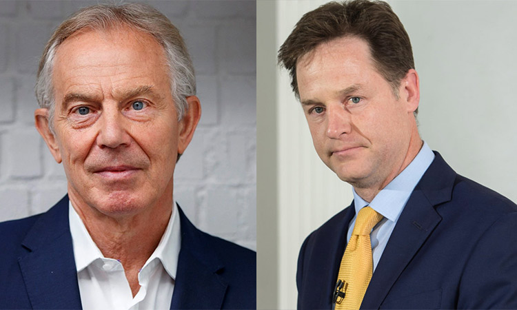 Tony Blair, Nick Clegg