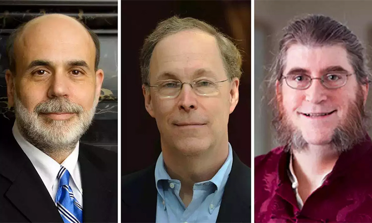 Ben S. Bernanke, Douglas W. Diamond, and Philip H. Dybvig received Sveriges Riksbank Prize in Economic Sciences 2022. (Image Via Twitter)