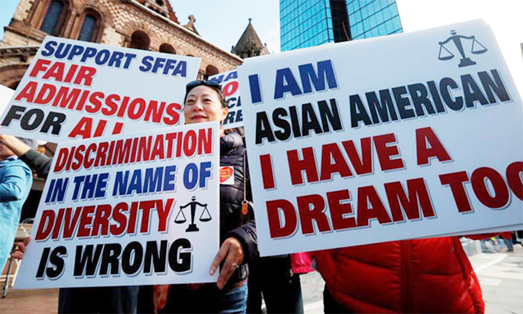 Supporters attend the "Rally for the American Dream - Equal Education Rights for All," in Boston. Reuters