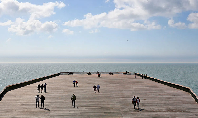 Hastings Pier, East Sussex, reopened after major regeneration.    File/ Reuters