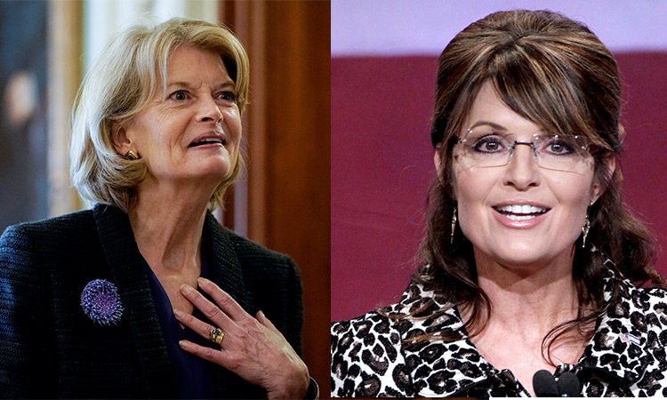 Lisa Murkowski, Sarah Palin