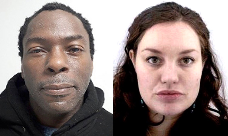 This handout combination photo provided by the Metropolitan Police shows Mark Gordon and Constance Marten. File/AP