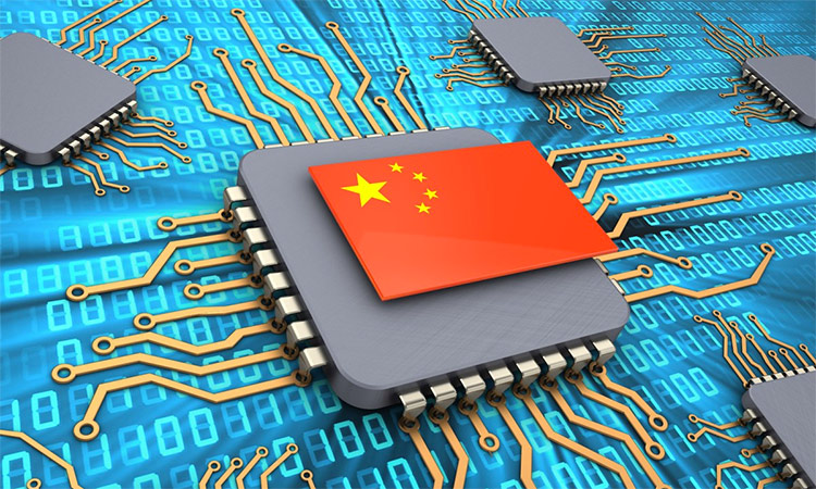 China is vigorously pursuing technological advancement in chip manufacturing.