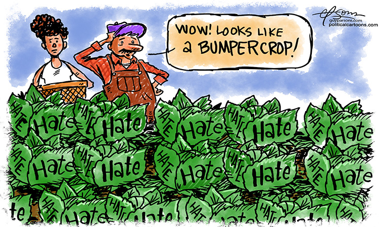 Hate crop
