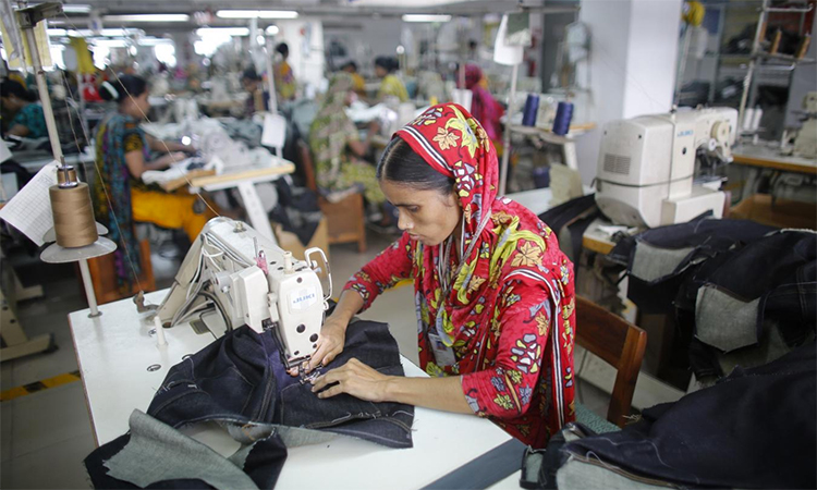 A view of a garments factory in Savar, Dhaka. Reuters