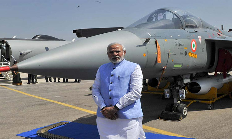 India intends to increase its exports of defence products.