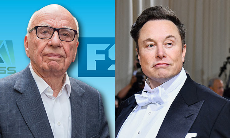 Rupert Murdoch, Elon Musk