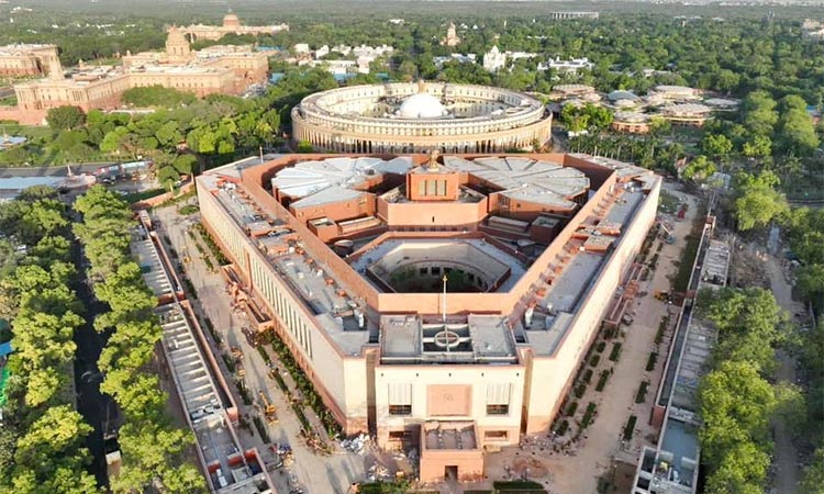 A view of India's new parliament building in New Delhi, India. Reuters
