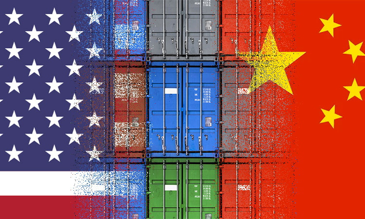 The global economy is on the edge as the US-China trade war escalates.