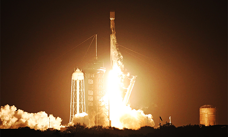 A SpaceX Falcon 9 rocket carrying lunar lander ‘Odysseus’ was launched from NASA's Kennedy Space Center in Florida. 