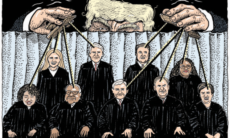 Trump and the court