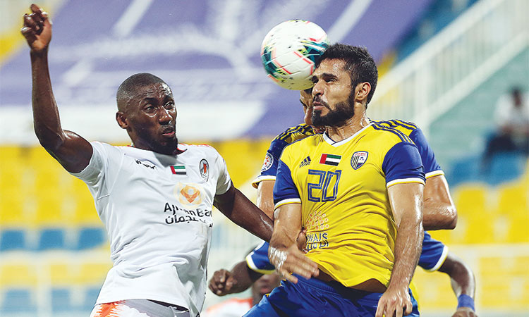 Saif scores late to hand ten-man   Al Dhafra victory over Ajman