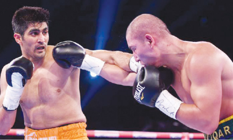 Vijender, Catterall among top   boxers to clash in Dubai