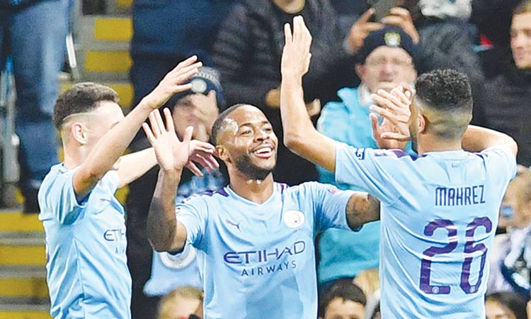 Sterling, Mbappe net hat-tricks  to hand City  and PSG wins;  Spurs triumph