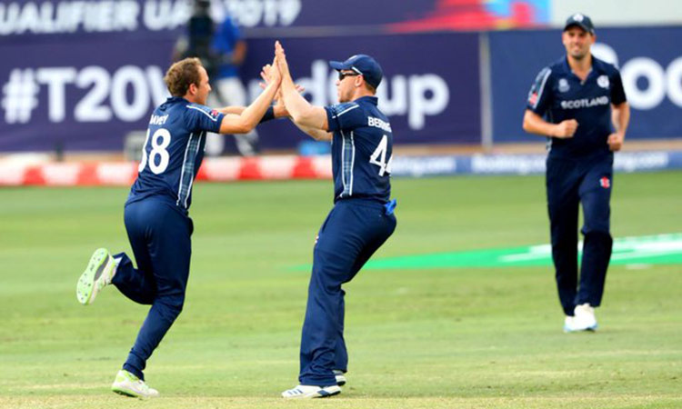 Scotland and Namibia book T20 World Cup ticket