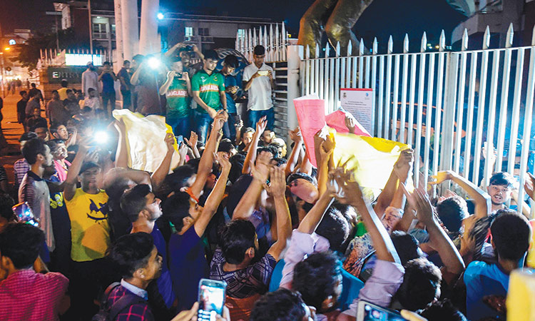 Protests in Bangladesh over ICC ban on cricket hero Shakib