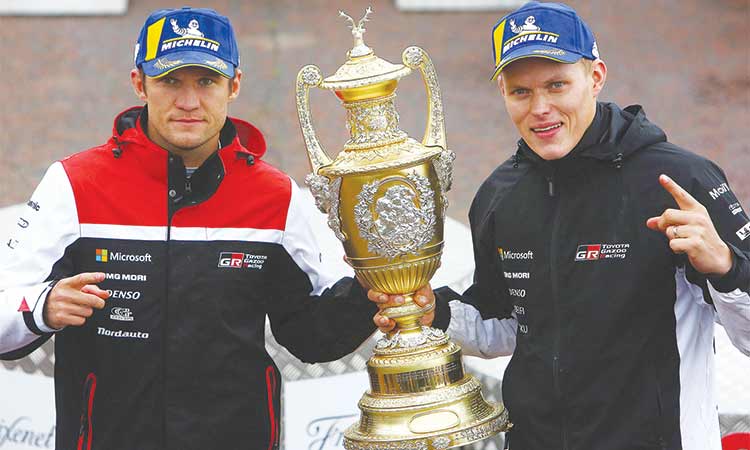 Tanak wins Rally GB to boost world title bid