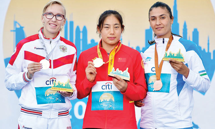 Zhao sets new record as China top medal tally with 11 golds
