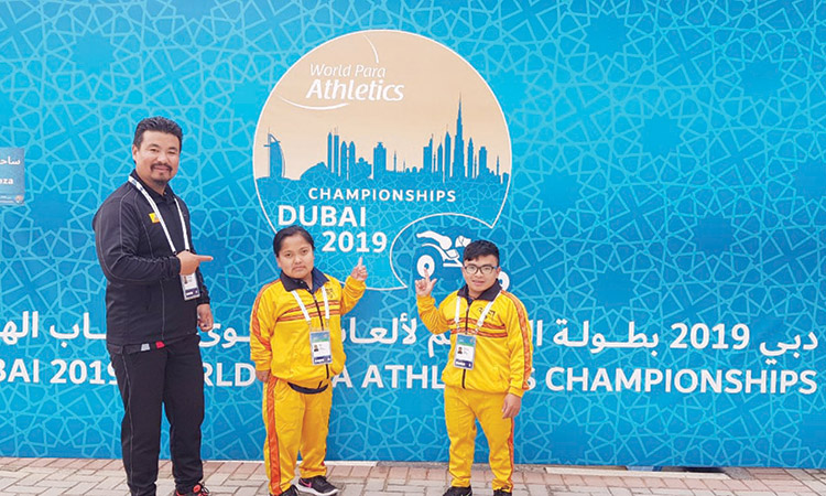 Gyeltshen learning to scale new heights in Dubai