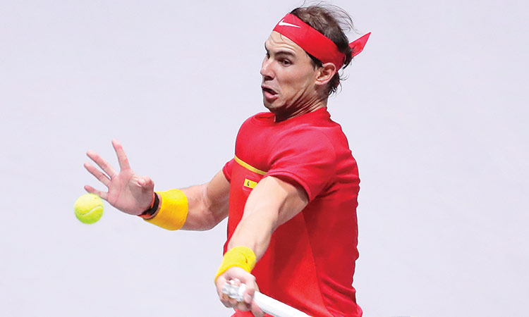 Nadal hails great ambience as Spain beat  Russia in key Davis Cup tie