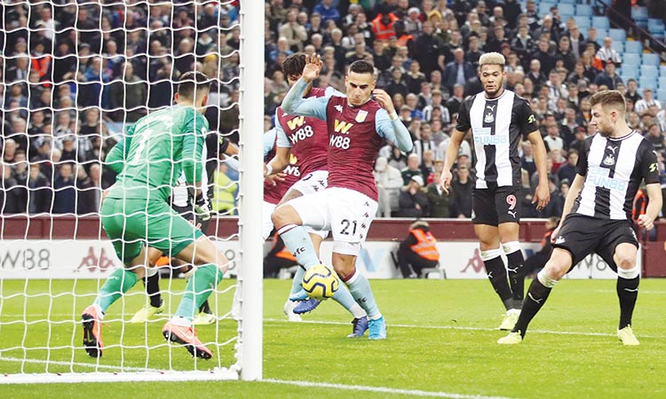 Villa down Newcastle to snap three-match losing streak