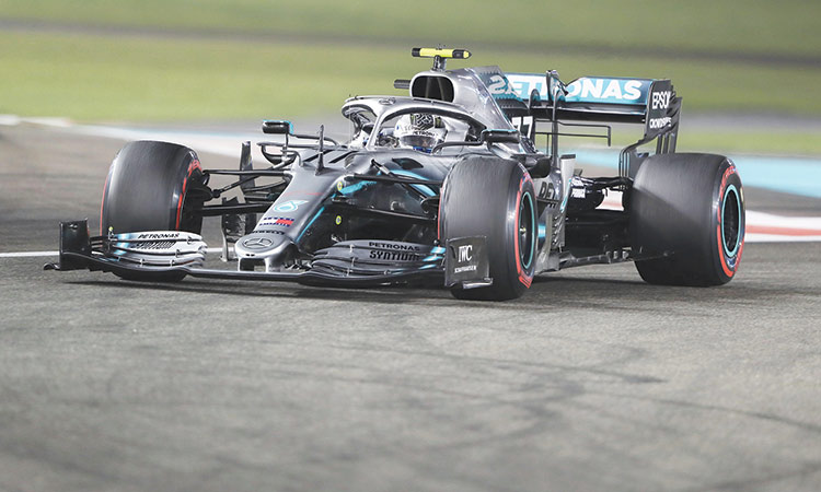 Bottas leads Mercedes one-two in Abu Dhabi Grand Prix practice