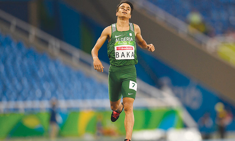 Algeria’s Baka targets glory  at Dubai Paralympic event