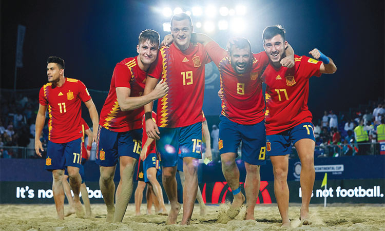 Spain-Soccer-Players