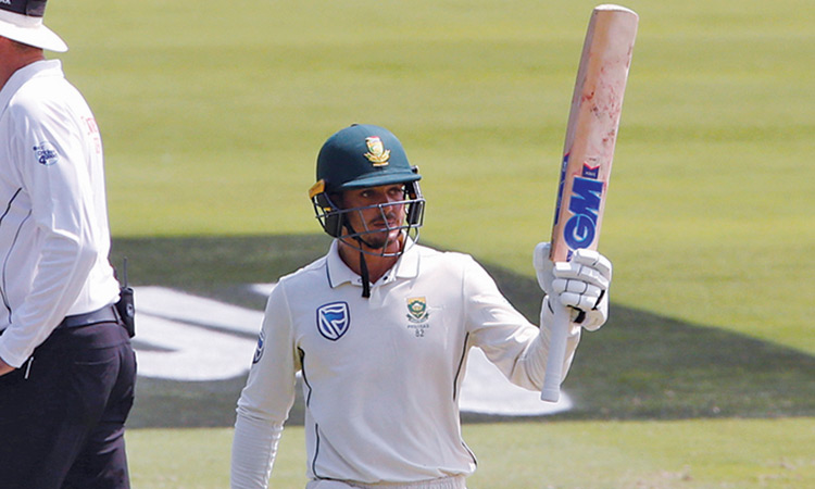 De Kock fights back for Proteas as Curran stars for England with 4-57 at Centurion