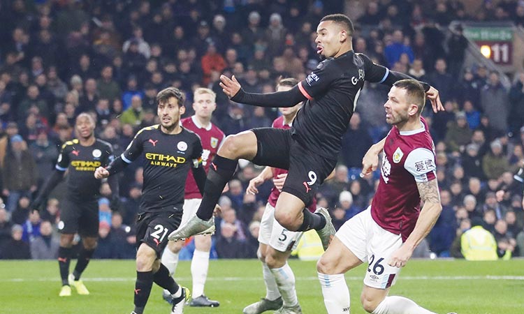 Jesus scores double as Man.City  bounce back with win at Burnley