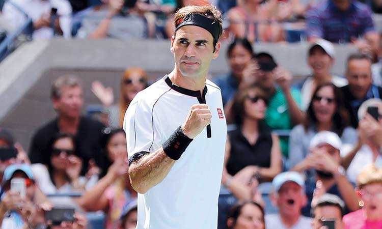 Federer enters quarters; Barty bows  out as Osaka thrashes tearful Gauff