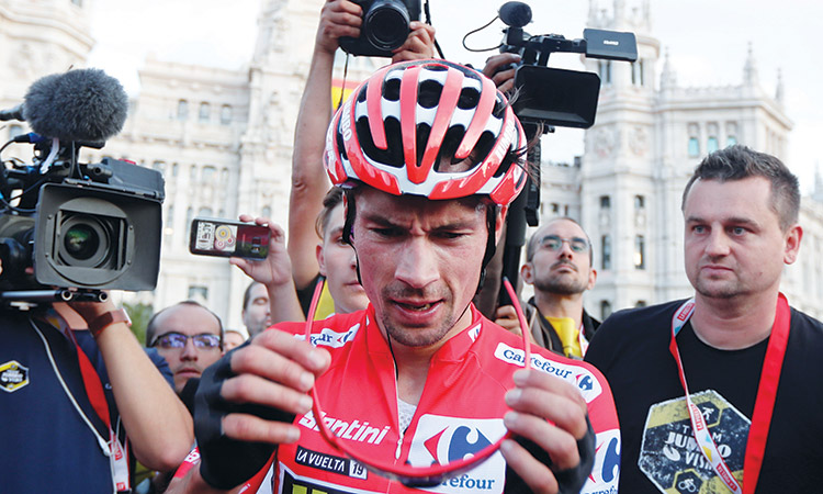 Roglic claims Vuelta crown as Team UAE’s Pogacar finishes third