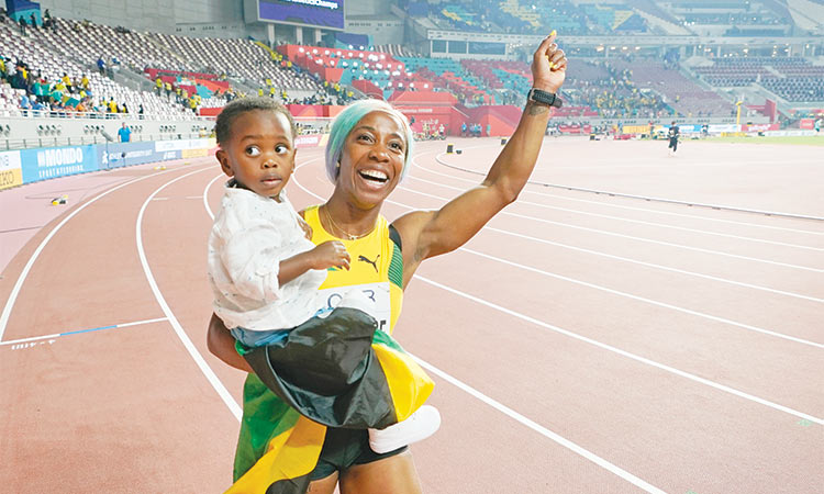 Fraser-Pryce wins 4th 100m title as Felix surpasses Bolt’s tally of gold