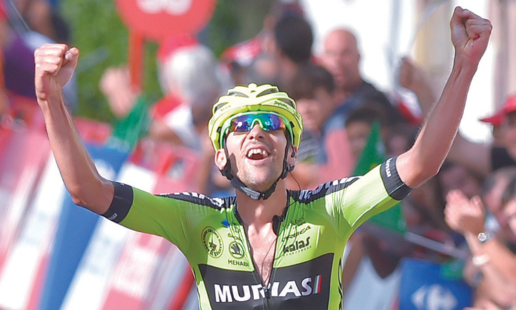 Iturria aces stage 11 at Vuelta to post debut professional win