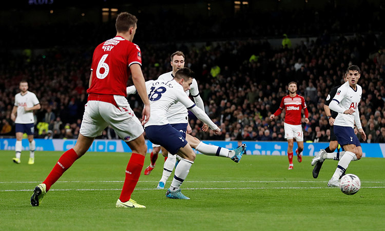 Spurs in FA Cup fourth round with Boro win, Magpies soar